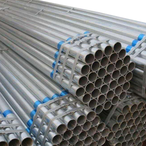 DX53D - Tubo redondo de acero galvanizado Tubo cuadrado Material de acero galvanizado por inmersión en caliente para la industria