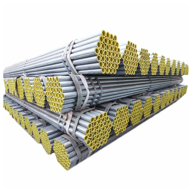 Fabricante de tubos redondos de acero galvanizado DX56D y tubos de acero GI